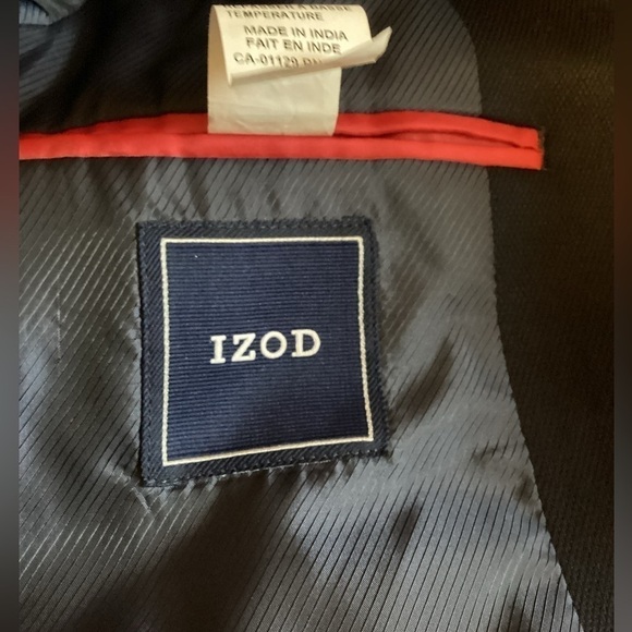 NWT Izod Size 36S Navy Jacket - Picture 2 of 6